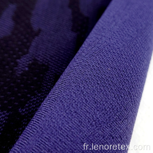 Matière crue Tissu recyclé de jacquard en polyester en polyester